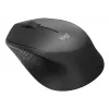 Logitech M330 SILENT PLUS — draadloze muis, rechtshandig, 1000 DPI, 3 knoppen, scrollwiel, zwart, op batterij