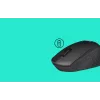 Logitech M330 SILENT PLUS — draadloze muis, rechtshandig, 1000 DPI, 3 knoppen, scrollwiel, zwart, op batterij