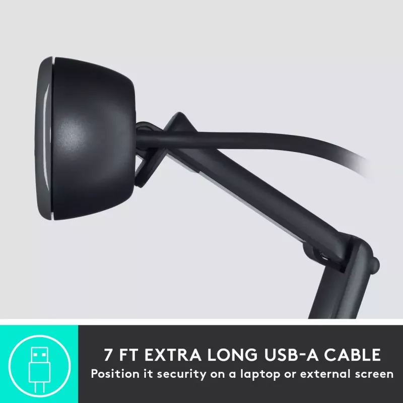 Webcam Logitech C505 HD 1280x720 USB zwart