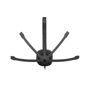 Logitech H151 stereoheadset met ruisonderdrukkende microfoon, bedraad, zwart