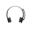 Logitech H151 stereoheadset met ruisonderdrukkende microfoon, bedraad, zwart