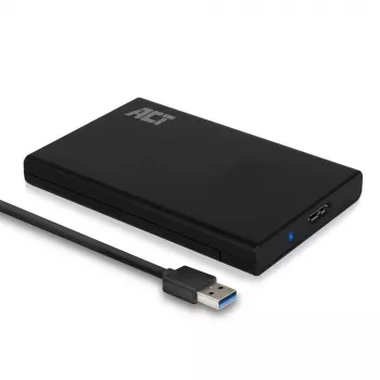 HDD/SSD-behuizing ACT 2,5-inch SATA-harde-schijfbehuizing schroefloos USB 3.2 Gen1