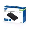 HDD/SSD-behuizing ACT 2,5-inch SATA-harde-schijfbehuizing schroefloos USB 3.2 Gen1