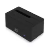 ACT 2,5 inch/3,5 inch SATA HDD/SSD-dockingstation USB 3.2 Gen1 zwart