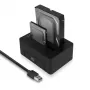 ACT 2,5 inch en 3,5 inch SATA dual-HDD/SSD-dockingstation, USB 3.2 Gen1