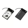 ACT AC1525 kabeladapter USB-C naar SATA 7-pins + 15-pins, zwart