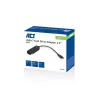 ACT AC1525 kabeladapter USB-C naar SATA 7-pins + 15-pins, zwart