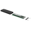 SSD-behuizing ACT M.2 USB 3.2 Gen1 zwart 5 Gbit/s