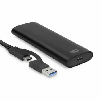 SSD-behuizing ACT AC1615 USB-C M.2 NVMe PCIe 10 Gbit/s zwart