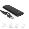 SSD-behuizing ACT AC1615 USB-C M.2 NVMe PCIe 10 Gbit/s zwart
