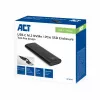 SSD-behuizing ACT AC1615 USB-C M.2 NVMe PCIe 10 Gbit/s zwart