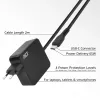ACT USB-C laptopvoeding 65W met Power-Delivery-profielen, 2 meter