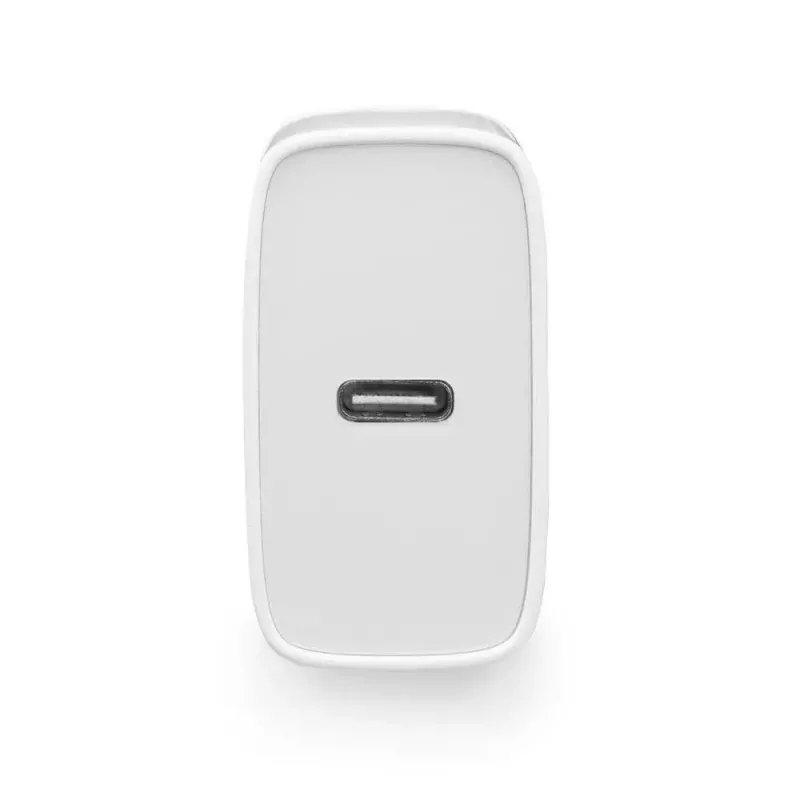 ACT compacte USB-C oplaadadapter 20W snelladen binnen universeel wit