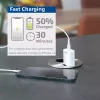ACT compacte USB-C oplaadadapter 20W snelladen binnen universeel wit