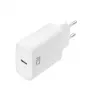 ACT compacte USB-C oplaadadapter 20W snelladen binnen universeel wit