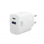 ACT USB-C & USB-A oplader 20 W met Power Delivery PPS, Quick Charge, GaNFast