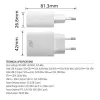 ACT USB-C & USB-A oplader 20 W met Power Delivery PPS, Quick Charge, GaNFast