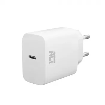 USB-C oplader ACT 35W Power Delivery PPS GaNFast universeel