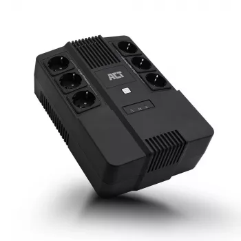 ACT Line Interactive USV 600 VA - met randaarde stopcontacten