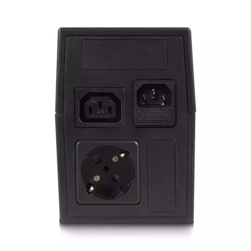 ACT AC2305 line-interactive UPS 600 VA (0,6 kVA), 360 W, 2 AC-uitgangen