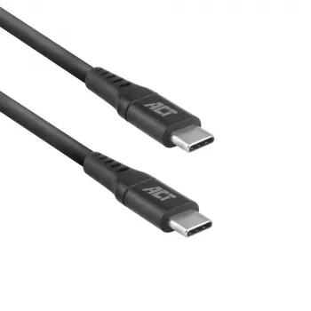 ACT USB 3.2 Gen1 laad-/datakabel C-stekker – C-stekker, 1 meter