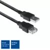 ACT USB 2.0 verlengkabel A stekker - A bus 1,8 meter, zipzakje
