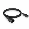 Netkabel C13 C14 zwart 1,8 m ACT Powercord