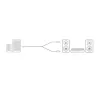 ACT 5 meter hoogwaardige audioverbindingskabel 1x 3,5 mm jackstekker – 2x cinchstekker