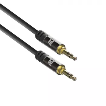 ACT 1,5 m hoogwaardige stereo-audioverbindingskabel 3,5-mm-jack stekker – stekker