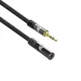 ACT 5 meter High Quality audio-verlengkabel 3,5 mm stereo jackstekker naar bus