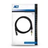 ACT 5 meter High Quality audio-verlengkabel 3,5 mm stereo jackstekker naar bus