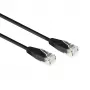 ACT zwart 15,0 meter U/UTP CAT6 patchkabel met RJ45-stekkers