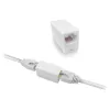 Modulaire RJ-45-koppelaar ACT AC4105 wit aansluiting 1 RJ-45 aansluiting 2 RJ-45