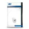 Modulaire RJ-45-koppelaar ACT AC4105 wit aansluiting 1 RJ-45 aansluiting 2 RJ-45