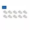 ACT modulaire CAT5E RJ-45-connector ACT AC4110 male zilver transparant 10 stuks