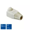 ACT UTP kabeltulen, RJ45, kabeltule, grijs, RJ45, 10 stuks