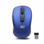 ACT AC5140 tweehandige draadloze muis, 1600 DPI, RF Wireless, blauw/zwart