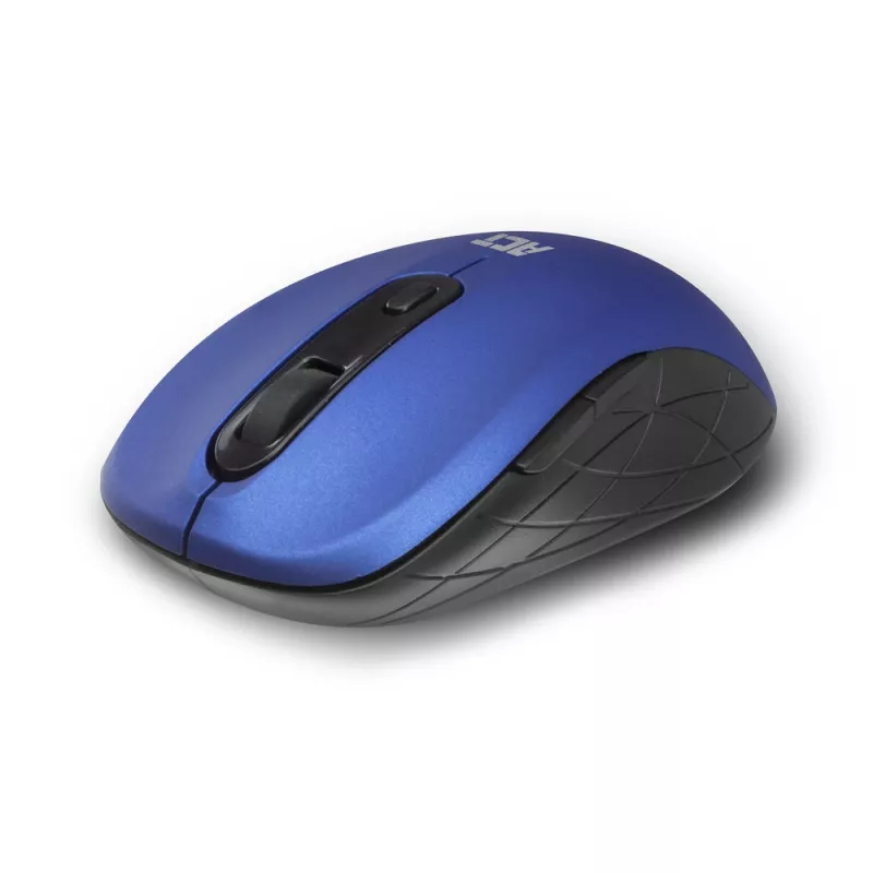 ACT AC5140 tweehandige draadloze muis, 1600 DPI, RF Wireless, blauw/zwart