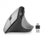 ACT draadloze ergonomische muis met Bluetooth en USB-C/USB-A