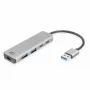 USB-hub ACT AC6125 3.2 Gen 1 Type-A 5000 Mbit/s grijs
