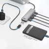 USB-hub ACT AC6125 3.2 Gen 1 Type-A 5000 Mbit/s grijs