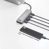 USB-hub ACT AC6125 3.2 Gen 1 Type-A 5000 Mbit/s grijs