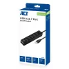 USB-hub ACT AC6215 480 Mbit/s zwart