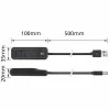 ACT AC6320 interface-hub USB 3.2 Gen 1 (3.1 Gen 1) Type-A 5000 Mbit/s zwart