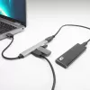 ACT AC6325 USB 3.2 Gen 1 Type-A-hub 5000 Mbit/s grijs