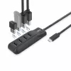 ACT AC6420 interface-hub USB 3.2 Gen 1 (3.1 Gen 1) Type-C 5000 Mbit/s zwart