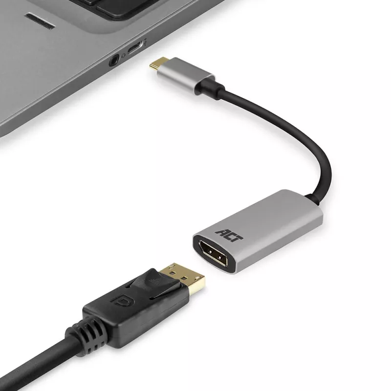 USB-C naar DisplayPort-adapter ACT AC7030