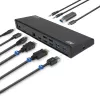 ACT USB-C dockingstation 4K, voor 2 of 3 HDMI/DisplayPort-monitoren, DisplayLink