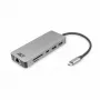 ACT USB-C 4K dockingstation voor 1 HDMI-monitor, Ethernet, USB-C, USB-A, kaartlezer en PD-doorgifte