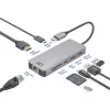 ACT USB-C 4K dockingstation voor 1 HDMI-monitor, Ethernet, USB-C, USB-A, kaartlezer en PD-doorgifte